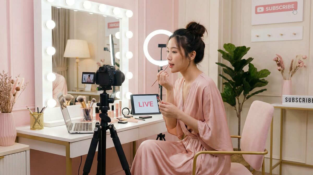 糖心vlog美妆视频